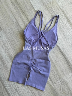 CATSUIT GLITTER (Lila) en internet