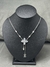 Collar LV Flor Silver