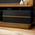 Home Theater até 70″ Palazzo Carvalho Intense/Preto – HB MÓVEIS - Direto de fábrica Rio
