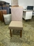 Mesa Alice 90 Cinamono/Off White com 4 Cadeiras Olga Linho – UAI DECOR - comprar online