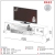 Rack até 60″ Anita R422 – DALLA COSTA na internet