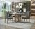 Mesa Pedro 120 Mel/Off White com 4 Cadeiras Veneza – ART ASSENTOS - loja online