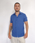 Camisa de Viscose Basic Azul - comprar online