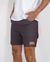 Bermuda Com Elastano Comfy Preto Estonado na internet