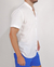 Camisa de Viscolinho Com Elastano Gola Padre Branca - comprar online