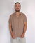 Camisa de Viscose Basic Marrom - MOSH IN