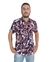 Camisa de Viscose Estampada Zimbros