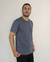 Camiseta Básica ECO Mescla Marinho na internet