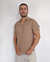 Camisa de Viscose Basic Marrom - loja online
