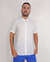Camisa de Viscolinho Com Elastano Gola Padre Branca - loja online