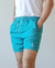Short Clássico Liso Azul Piscina - comprar online