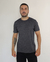 Camiseta Básica ECO Mescla Preto na internet