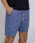 Bermuda de Alfaiataria Azul Mescla - comprar online