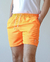 Short Clássico Liso Laranja - comprar online