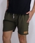 Short Liso com Elastano Premium MicroRip Verde - comprar online