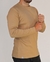 Camiseta Manga Longa Canelada Caramelo - loja online