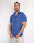 Camisa de Viscose Basic Azul - loja online