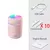 H2O Mini Umidificador de Ar Portátil, Difusor de Aroma USB, Névoa Fria para Quarto, Casa, Carro, Purificador de Plantas, 300ml - comprar online