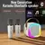 Bluetooth K12 Karaoke máquina, portátil 5.3 PA sistema de alto-falantes, 1-2 microfones sem fio, casa família cantando, presentes das crianças - IGshopingg