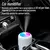 H2O Mini Umidificador de Ar Portátil, Difusor de Aroma USB, Névoa Fria para Quarto, Casa, Carro, Purificador de Plantas, 300ml - IGshopingg