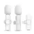 Novo sem fio microfone de gravação de vídeo de áudio portátil mini microfone para iphone android transmissão ao vivo gaming phone mic - loja online
