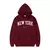 moletons gráficos, pulôver casual solto, Harajuku com capuz Sportwear, moda de Nova York - IGshopingg