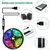 Mudar a cor LED Strip Lights com o Modo Remoto, RGB APP Controle, Bluetooth, TV, Decoração do quarto, 24 Teclas, SMD5050 - comprar online