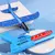 Lançador de avião Brinquedos para crianças, esportes ao ar livre, catapulta antiderrapante, avião com ou sem luz, presentes de aniversário para menino na internet