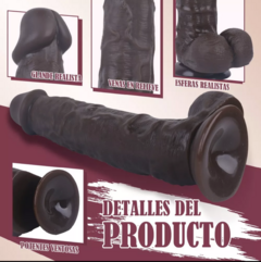 Consolador/Dildo con Ventosa Black en internet