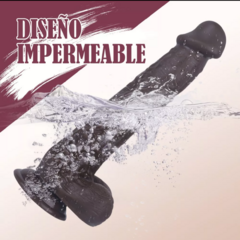 Consolador/Dildo con Ventosa Black - BravisimaStore