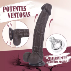 Consolador/Dildo con Ventosa Black - tienda en línea