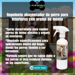 Ahuyentador de perro en spray para interiores con aroma de menta - comprar en línea