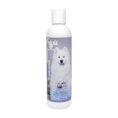 Shampoo fripis para pelo blanco de perro