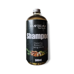 Shampoo Canela, Romero y Jengibre Bravisima