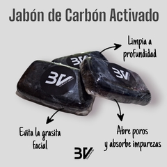 Jabón Artesanal Carbón Activado - comprar en línea