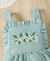 Jumper verde con flores - comprar en línea