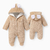 Mameluco grueso beige con orejitas - comprar en línea