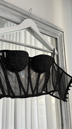 Bustier Praga Negro en internet
