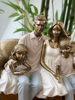 Família decorativa na internet