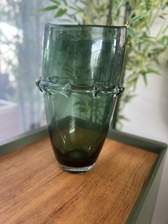 Vaso decorativo verde