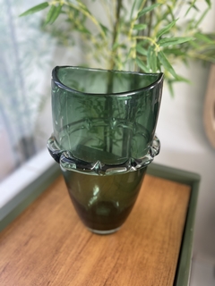 Vaso decorativo verde - comprar online