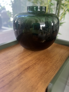 Vaso verde decorativo