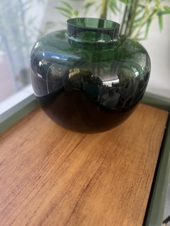 Vaso verde decorativo - comprar online