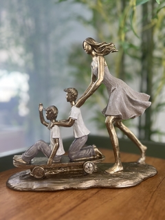 Estatueta de família