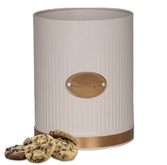 Conjunto 2 Porta Mantimentos Açúcar Biscoitos Tampa Aço - comprar online