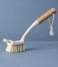 Coleção Bambu - Escova Multiuso Duo Off White - comprar online