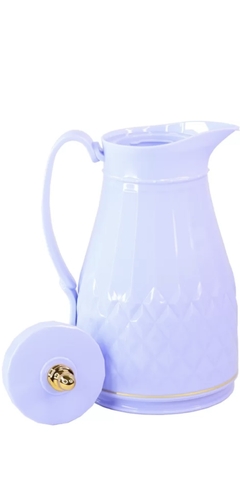 Garrafa Térmica Lavanda com Dourado 1L