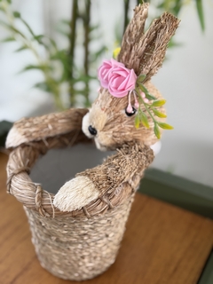 Cesta decorativa Páscoa - Letícia Manducchi