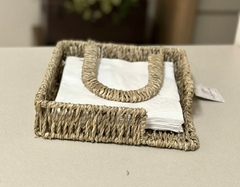 Porta Guardanapos De Sisal 20x5 Cm