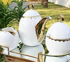 Conjunto 3 Peças Porcelana P/ Cafe Egg Wolff - Letícia Manducchi